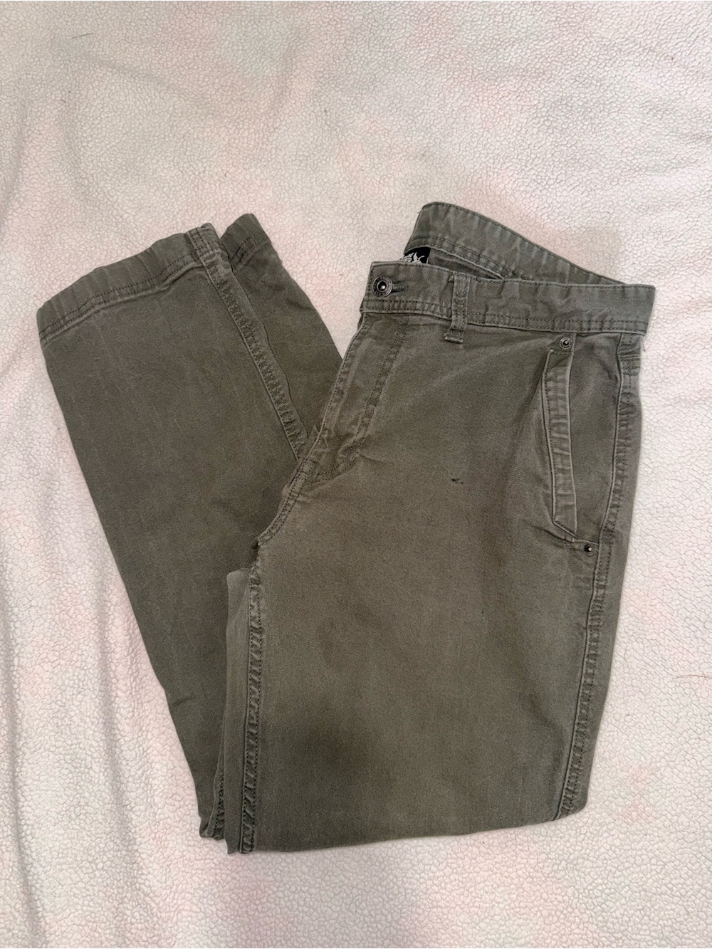 Eddie Bauer Olive Green Cargo Pants